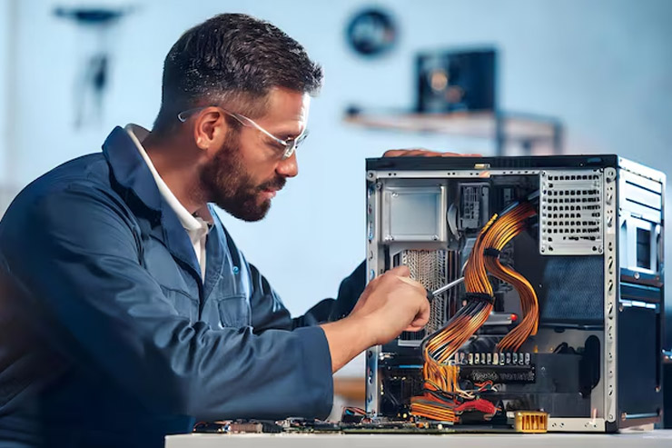 um-tecnico-de-reparacao-de-impressoras-a-consertar-uma-impressora-mostrando-a-sua-experiencia-na-reparacao-de-impresoras_1375-31188