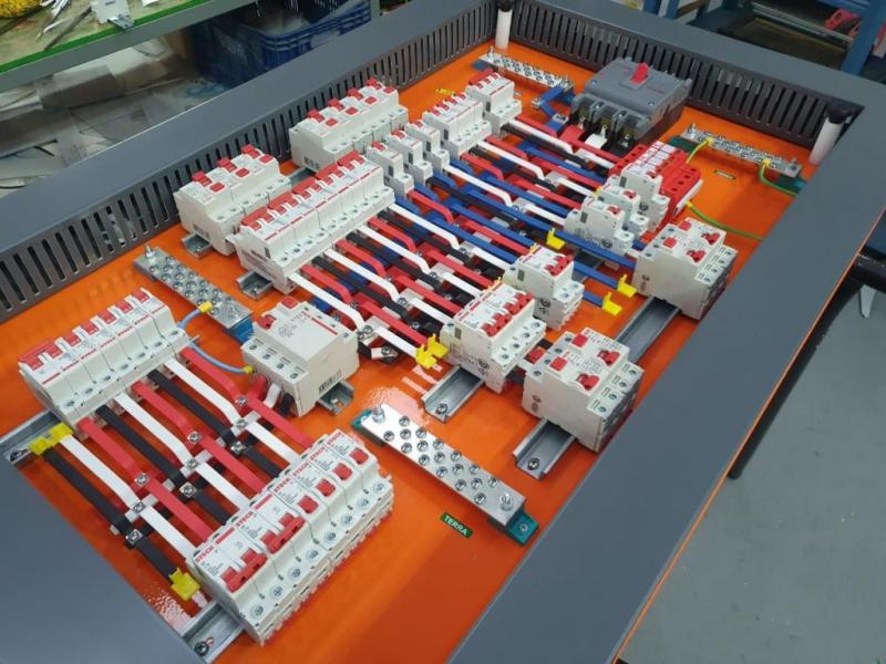 Sistema de proteção elétrica para segurança contra incêndios em edificações.